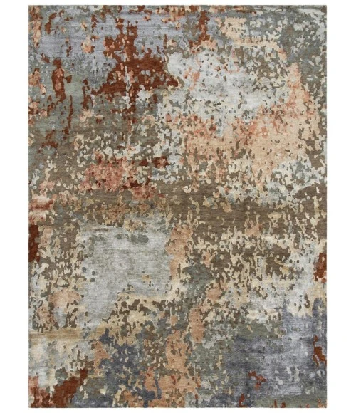 Rugs Town Noble Rust 011109 10 ft. X 14 ft. Rectangle Rug