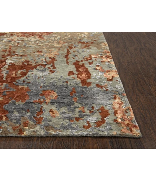 Rugs Town Noble Rust 011109 10 ft. X 14 ft. Rectangle Rug