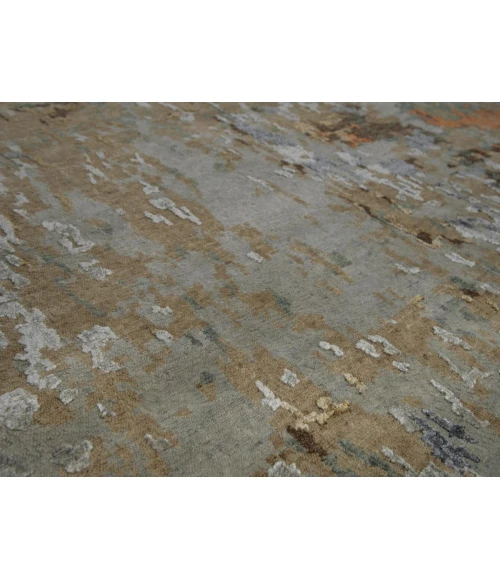 Rugs Town Noble Orange 011111 6 ft. X 9 ft. Rectangle Rug