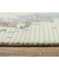 Rugs Town Noble Beige/ Blue 011113 8 ft. X 10 ft. Rectangle Rug