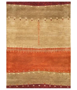 Rugs Town Desert Maroon 012002 8 ft. X 10 ft. Rectangle Rug