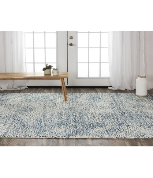 Rugs Town Trace Navy 014102 8 ft. 6 in. X 11 ft. 6 in. Rectangle Rug