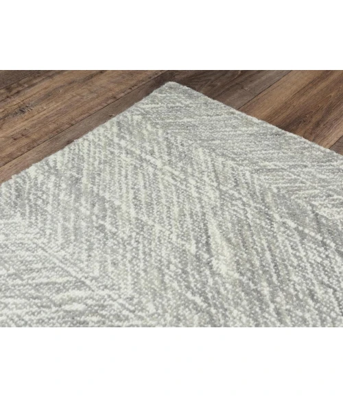 Rugs Town Trace Grey 014104 5 ft. X 7 ft. 6 in. Rectangle Rug