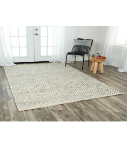 Rugs Town Monarch Grey 015101 7 ft. 6 in. X 9 ft. 6 in. Rectangle Rug