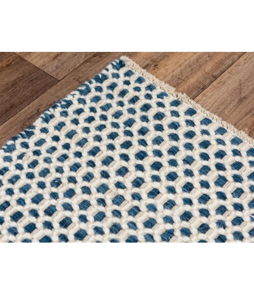 Rugs Town Monarch Blue 015102 7 ft. 6 in. X 9 ft. 6 in. Rectangle Rug