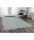 Rugs Town Monarch Blue 015102 7 ft. 6 in. X 9 ft. 6 in. Rectangle Rug