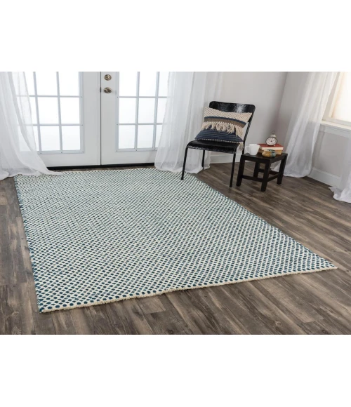 Rugs Town Monarch Blue 015102 7 ft. 6 in. X 9 ft. 6 in. Rectangle Rug