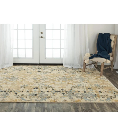 Rugs Town Abby Beige 016102 8 ft. X 10 ft. Rectangle Rug