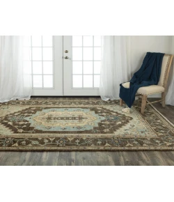 Rugs Town Abby Dark Brown 016104 6 ft. X 9 ft. Rectangle Rug