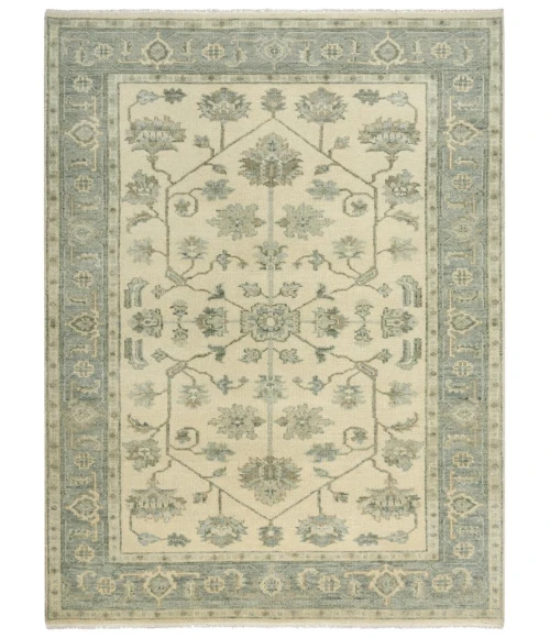 Rugs Town Abby Pastel Teal 016106 8 ft. X 10 ft. Rectangle Rug