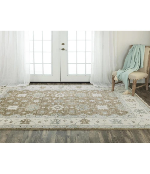 Rugs Town Abby Brown 016110 8 ft. X 10 ft. Rectangle Rug