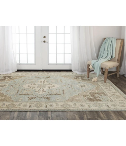 Rugs Town Abby Grey 016111 8 ft. X 10 ft. Rectangle Rug