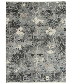 Rugs Town Abby Grey 016112 6 ft. X 9 ft. Rectangle Rug