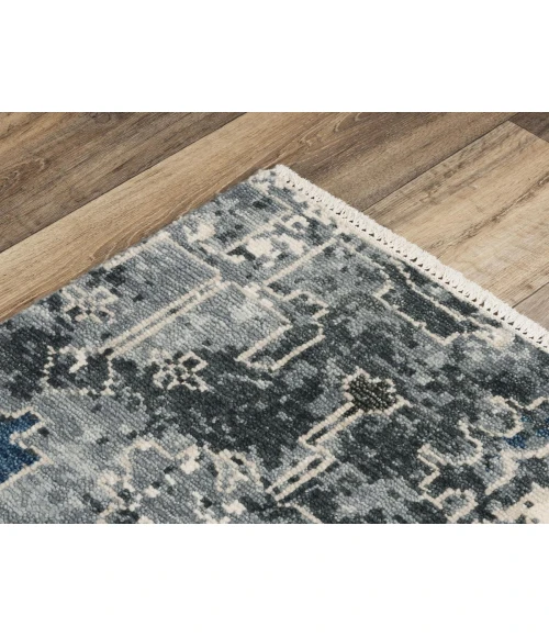 Rugs Town Abby Grey 016112 10 ft. X 14 ft. Rectangle Rug