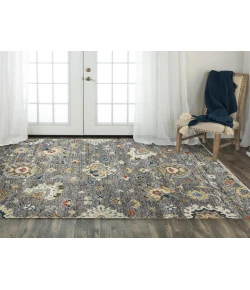 Rugs Town Abby Grey 016113 6 ft. X 9 ft. Rectangle Rug