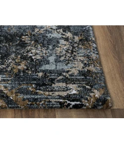 Rugs Town Elect Charcoal 017102 2 ft. 6 in. X 8 ft. Rectangle Rug
