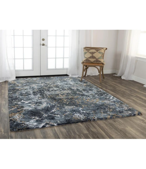 Rugs Town Elect Charcoal 017102 2 ft. 6 in. X 8 ft. Rectangle Rug