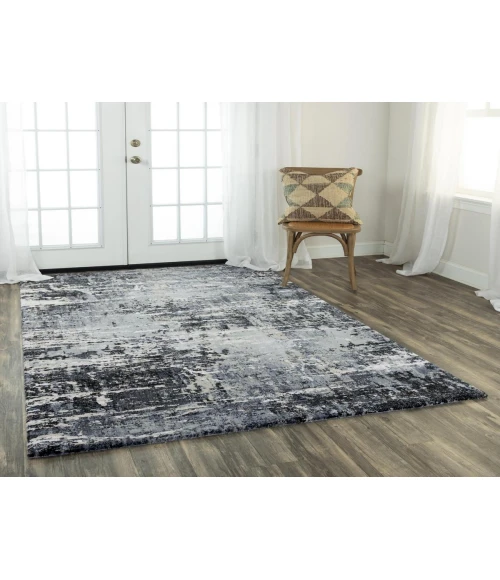 Rugs Town Elect Grey 017104 8 ft. X 10 ft. Rectangle Rug