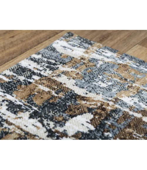 Rugs Town Elect Brown 017105 2 ft. 6 in. X 8 ft. Rectangle Rug