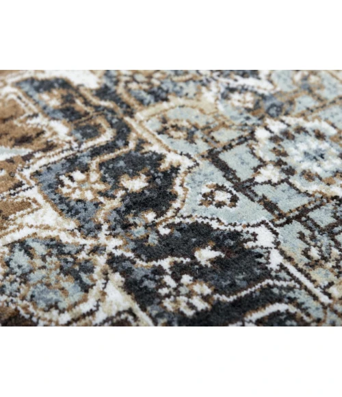 Rugs Town Elect Brown 017107 2 ft. 6 in. X 8 ft. Rectangle Rug