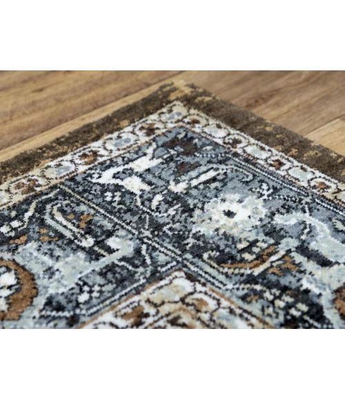 Rugs Town Elect Brown 017107 2 ft. 6 in. X 8 ft. Rectangle Rug