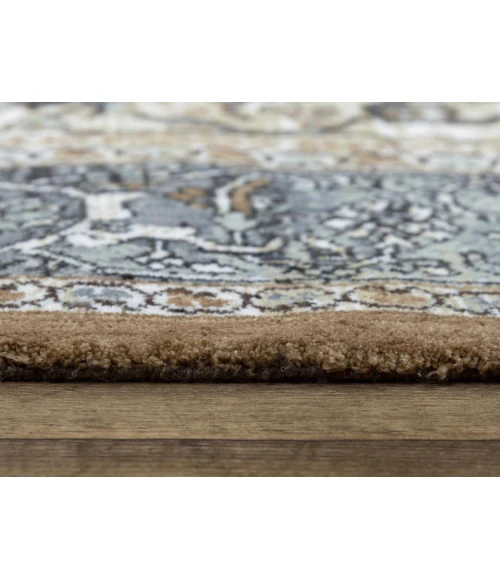 Rugs Town Elect Brown 017107 2 ft. 6 in. X 8 ft. Rectangle Rug