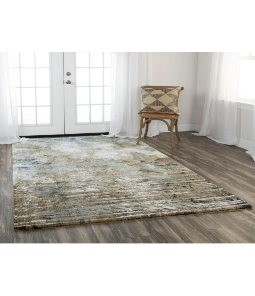 Rugs Town Elect Brown 017108 2 ft. 6 in. X 8 ft. Rectangle Rug