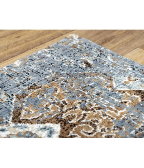 Rugs Town Elect Grey 017110 2 ft. 6 in. X 8 ft. Rectangle Rug