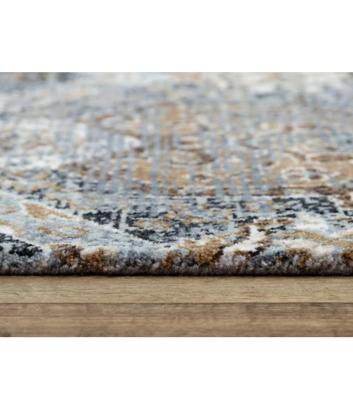 Rugs Town Elect Grey 017110 2 ft. 6 in. X 8 ft. Rectangle Rug