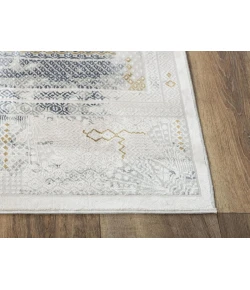 Rugs Town Spring Grey 018105 2 ft. 7 in. X 9 ft. 6 in. Rectangle Rug