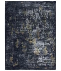 Rugs Town Spring Black 018106 7 ft. 10 in. X 9 ft. 10 in. Rectangle Rug