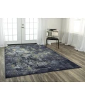 Rugs Town Spring Black 018106 2 ft. 7 in. X 9 ft. 6 in. Rectangle Rug