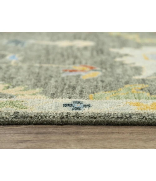 Rugs Town Muse Grey 019101 6 ft. X 9 ft. Rectangle Rug