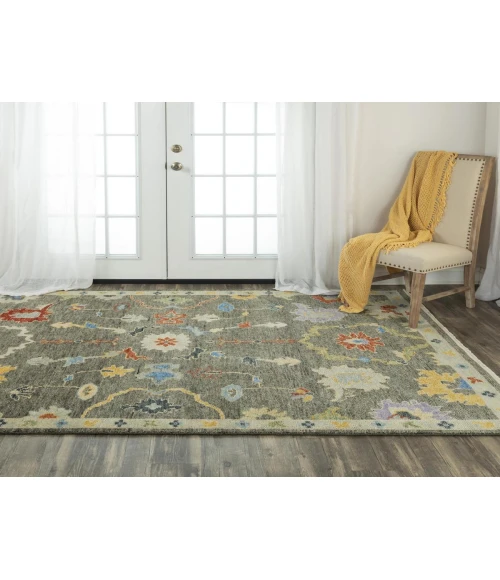Rugs Town Muse Grey 019101 6 ft. X 9 ft. Rectangle Rug