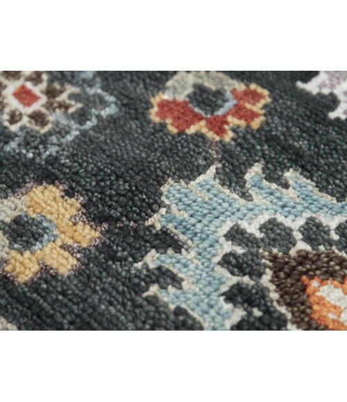 Rugs Town Muse Charcoal 019102 6 ft. X 9 ft. Rectangle Rug