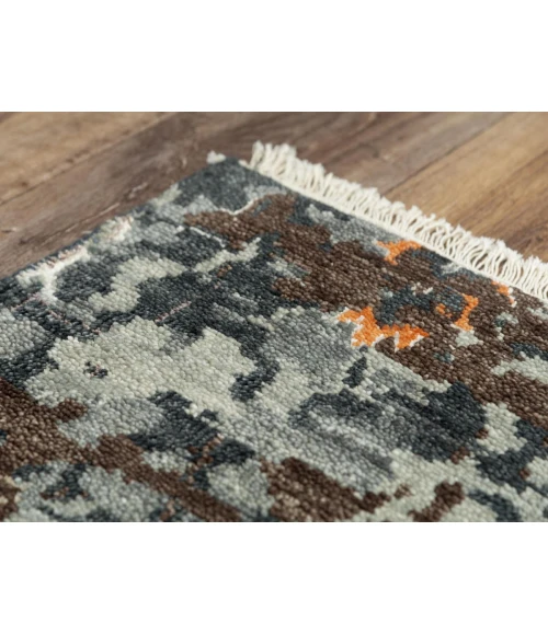 Rugs Town Muse Charcoal 019102 6 ft. X 9 ft. Rectangle Rug