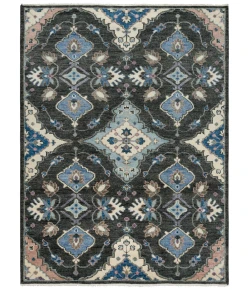 Rugs Town Muse Charcoal 019104 6 ft. X 9 ft. Rectangle Rug