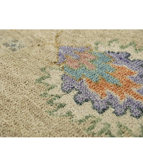 Rugs Town Muse Beige 019107 6 ft. X 9 ft. Rectangle Rug