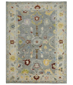 Rugs Town Muse Grey 019109 6 ft. X 9 ft. Rectangle Rug