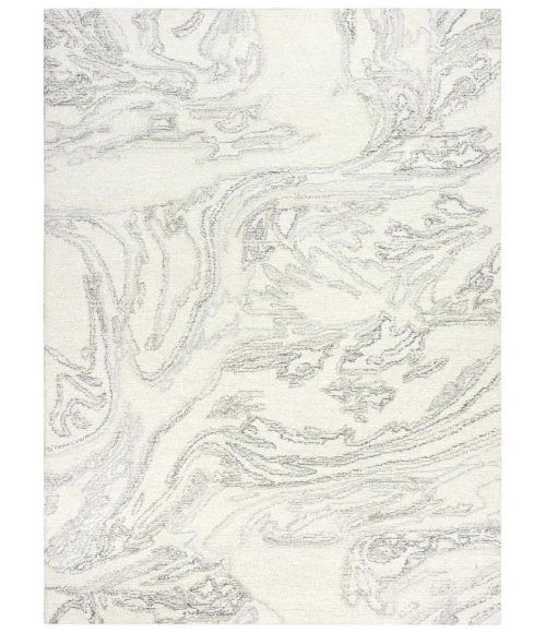 Rugs Town Peace Ivory 020101 5 ft. X 7 ft. 6 in. Rectangle Rug