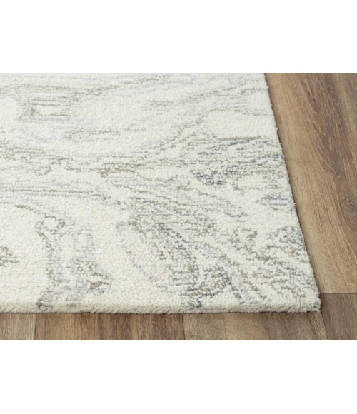 Rugs Town Peace Ivory 020101 5 ft. X 7 ft. 6 in. Rectangle Rug