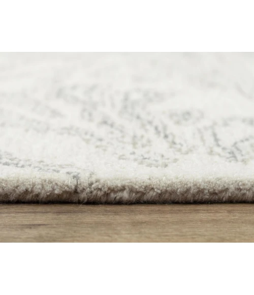 Rugs Town Peace Ivory 020101 5 ft. X 7 ft. 6 in. Rectangle Rug