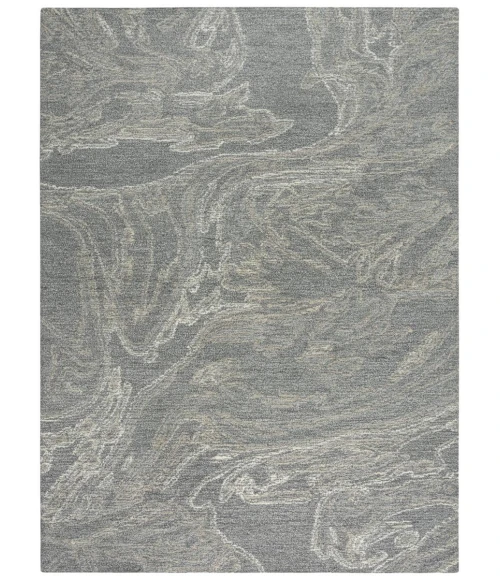 Rugs Town Peace Grey 020104 7 ft. 9 in. X 9 ft. 9 in. Rectangle Rug