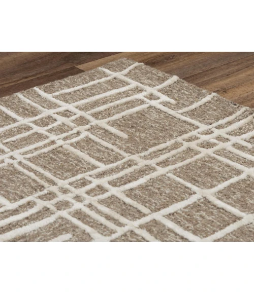 Rugs Town Classic Brown 021104 7 ft. 9 in. X 9 ft. 9 in. Rectangle Rug