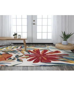 Rugs Town Mirage Ivory 023104 7 ft. 9 in. X 9 ft. 9 in. Rectangle Rug