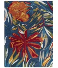 Rugs Town Mirage Dark Blue 023105 7 ft. 9 in. X 9 ft. 9 in. Rectangle Rug