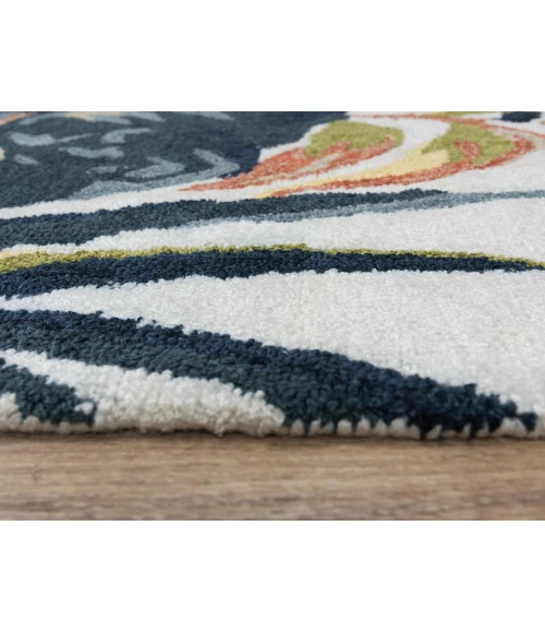 Rugs Town Mirage Beige 023107 7 ft. 9 in. X 9 ft. 9 in. Rectangle Rug