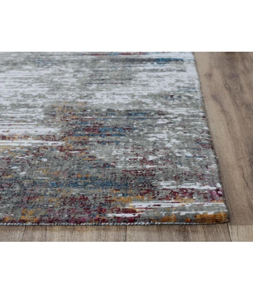 Rugs Town Sanction Grey 025102 2 ft. 6 in. X 8 ft. Rectangle Rug