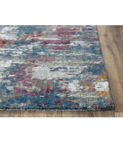 Rugs Town Sanction Blue 025106 2 ft. 6 in. X 8 ft. Rectangle Rug