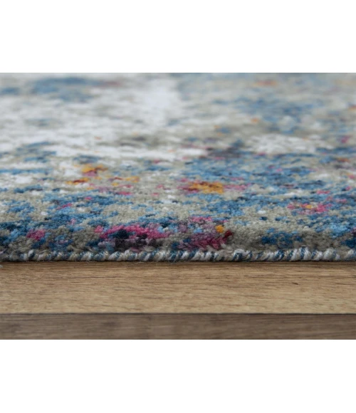 Rugs Town Sanction Blue 025106 2 ft. 6 in. X 8 ft. Rectangle Rug